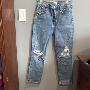 Agolde Light Wash Denim Jeans